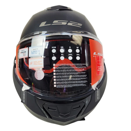 Modular Motorcycle Helmet XS by LS2 Valiant