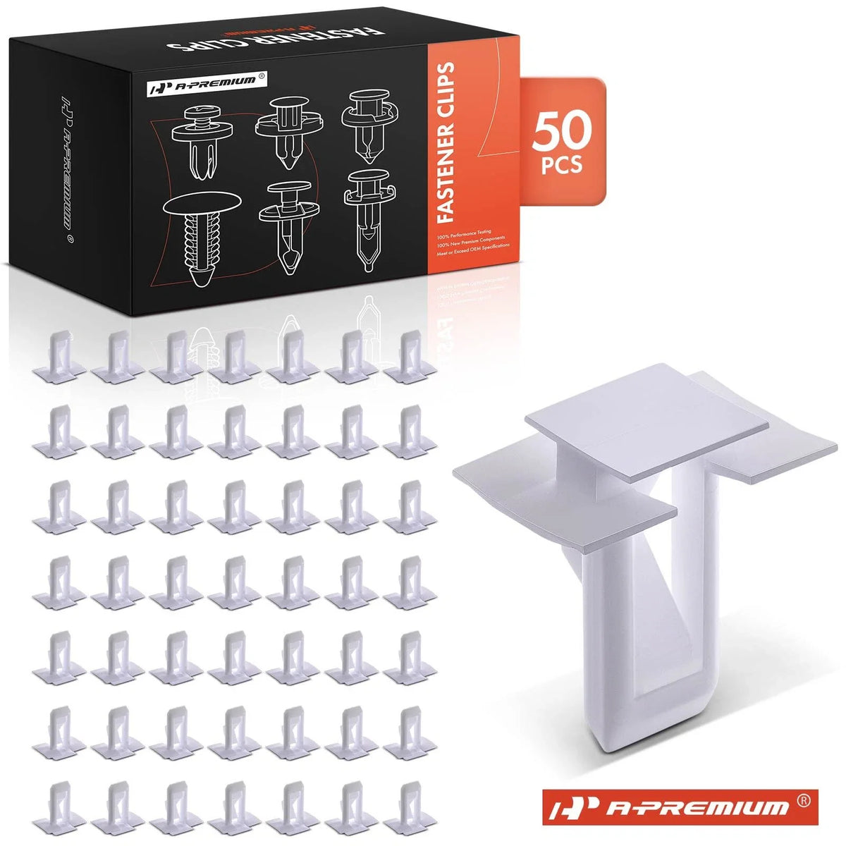 Set of 50 Nylon Headliner Trim Clips for Buick Chevy