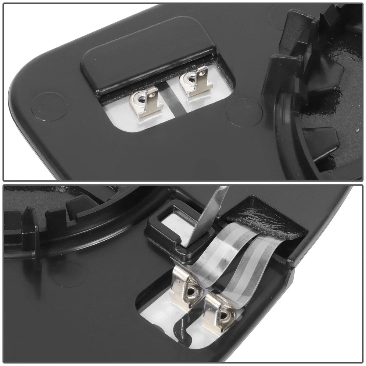 Driver Left Power Fold Dual Side Mirror Glass for Ford Transit Connect (2014–2024)