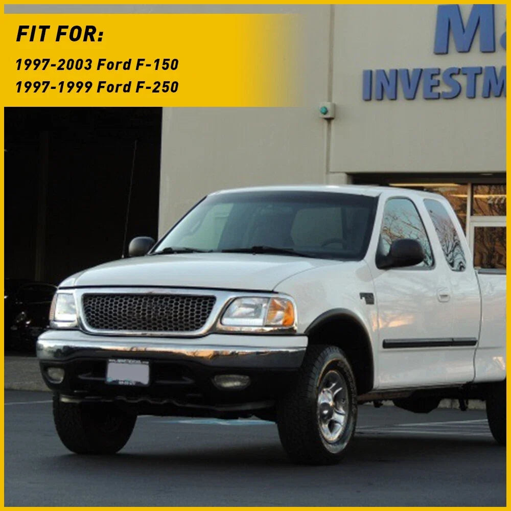 2X LED Door Lights in White and Red for Ford F-250 (1997–1999)