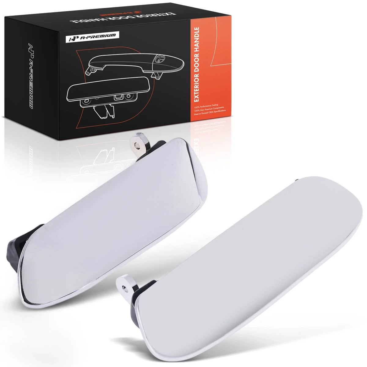 2X Front Exterior Door Handle for Ford Mustang (1999–2004)