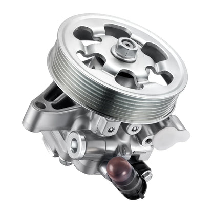 Power Steering Pump w/Pulley for Acura MDX 03-06 & Honda Odyssey 05-10