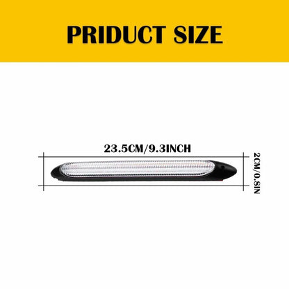 2PC LED DRL Headlight Strip Light for
