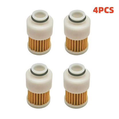 Set of 4 Fuel Filters for Mercury Yamaha 50-115hp 4-Stroke Outboard (2000–2023)
