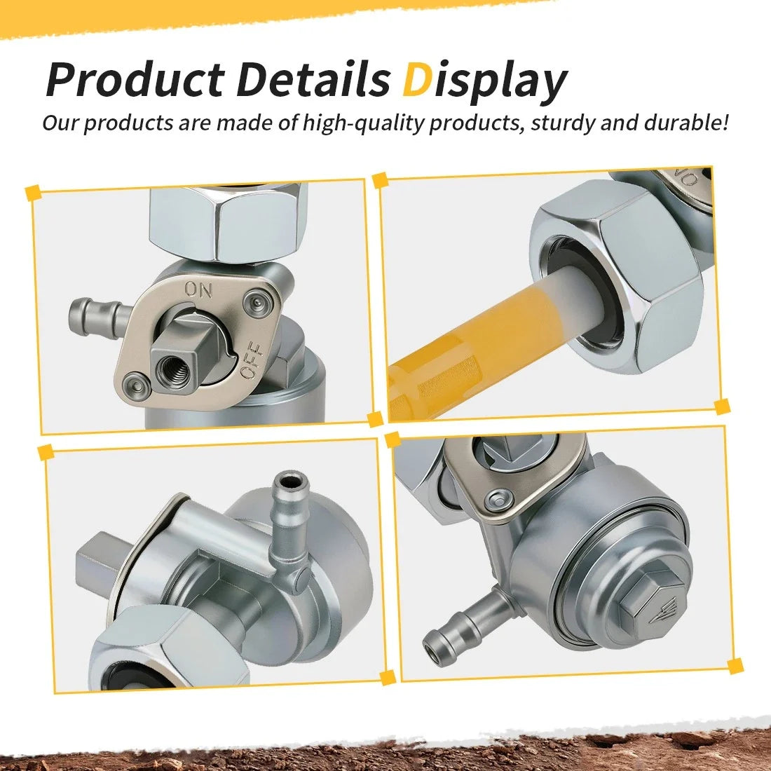 Petcock Valve with Shut Off Lever for EU3000IS EU26i Honda 2003-2023