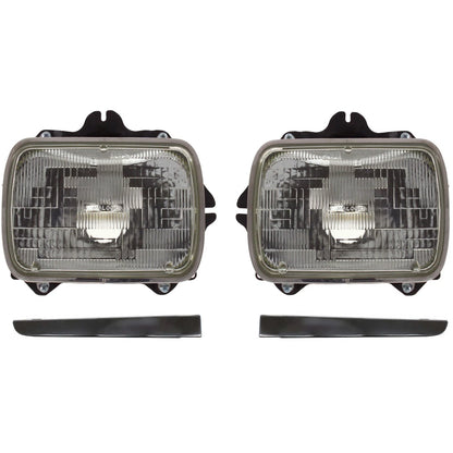 Halogen Headlight Kit for Toyota Tacoma (1995–1997) Left & Right Side