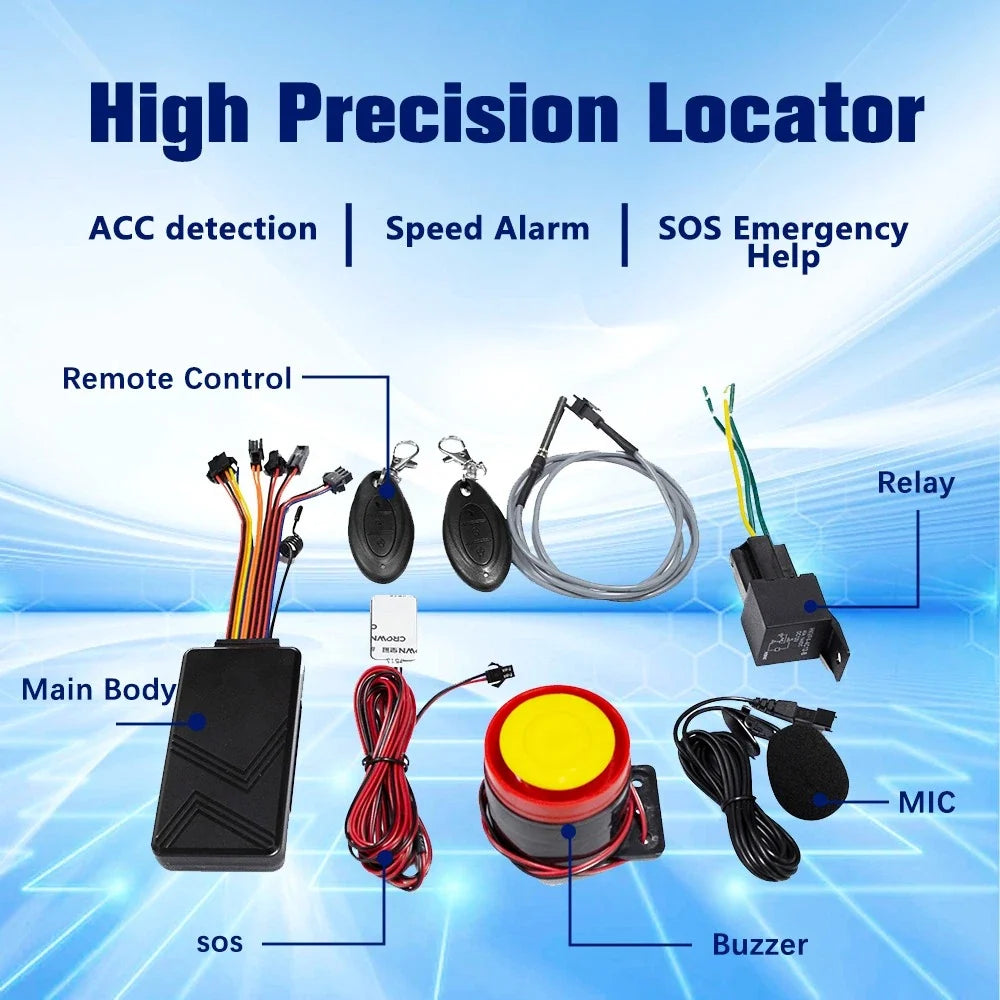 Vehicle GPS Tracker - 4G Bluetooth with Remote Fuel Cut-Off Feature
