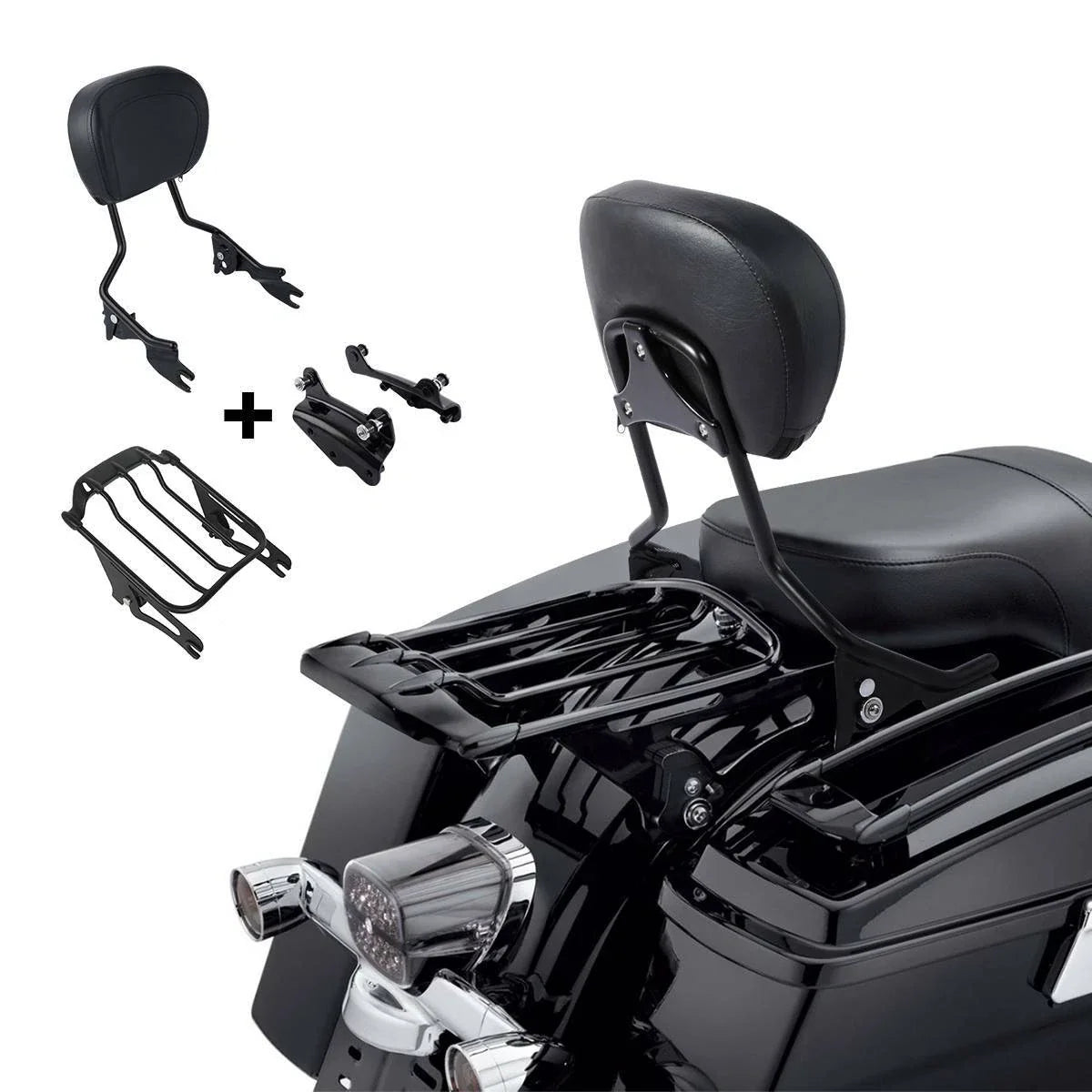 Docking Kit for Sissy Bar Backrest - Harley Road King Glide 2009-2013