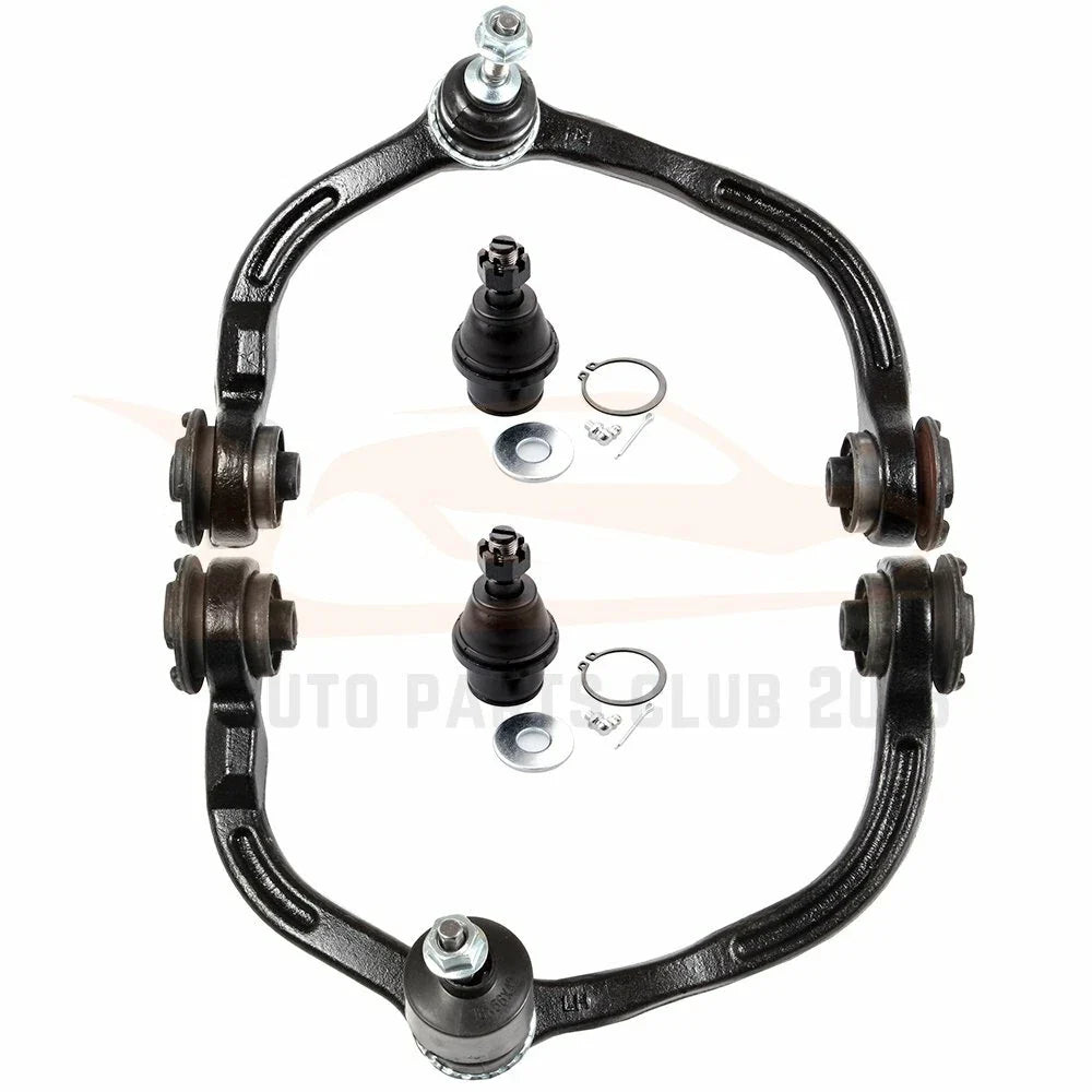 Set of 4 Suspension Ball Joints & Control Arms for Navigator 4WD