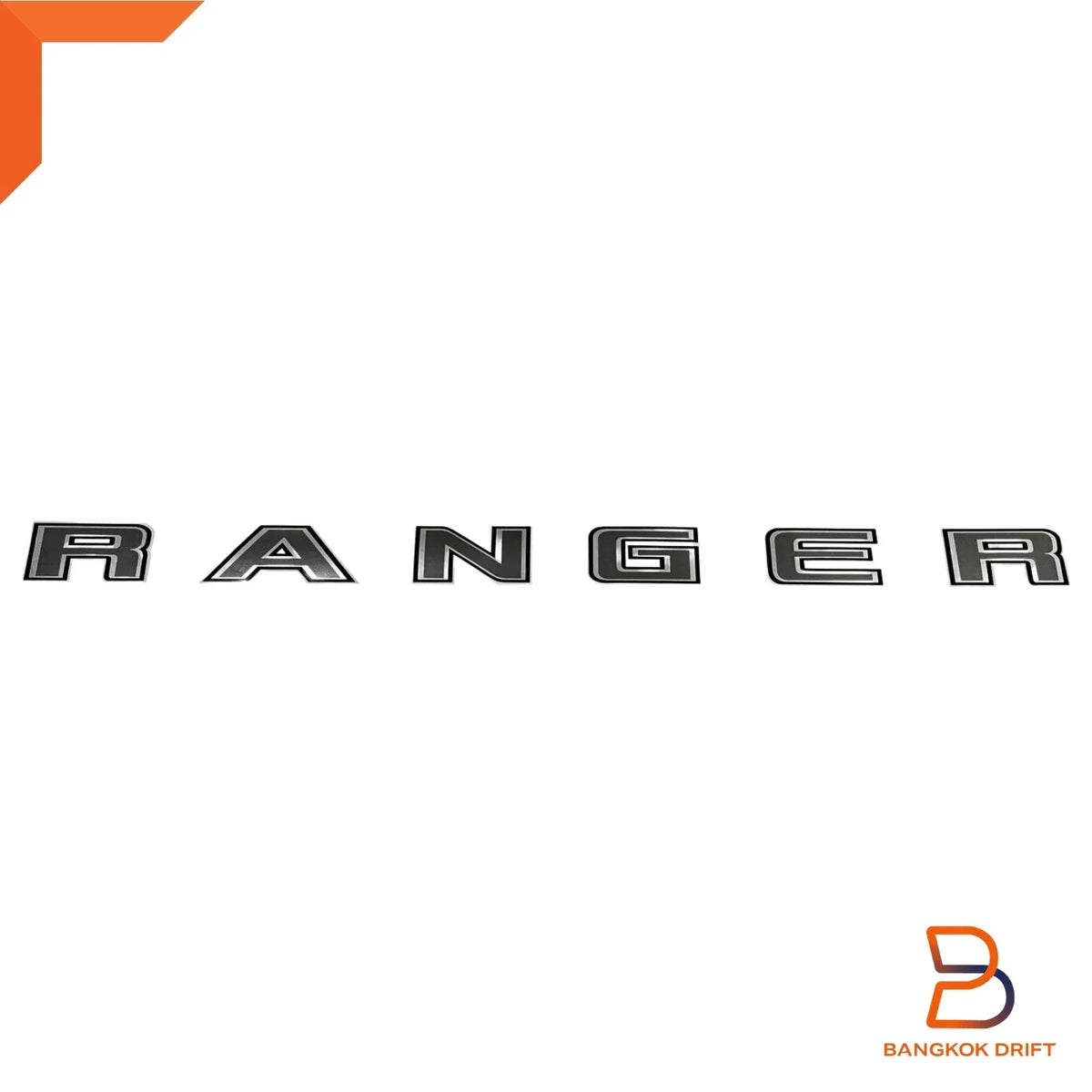 Decal Sticker for Rear Tailgate Insert Letters - Ford Ranger PX3 2018-2021