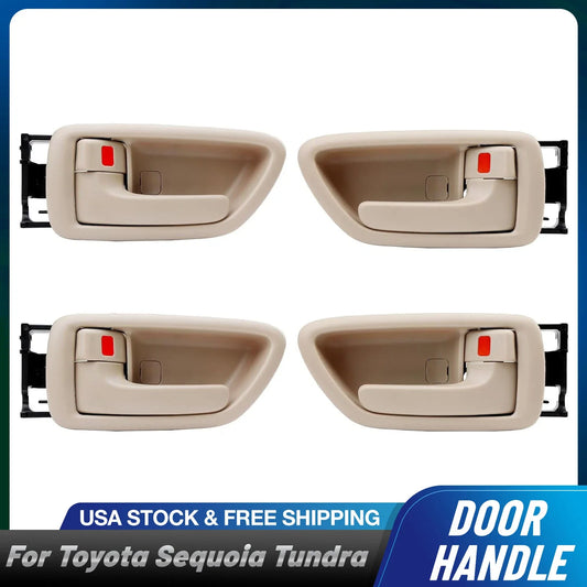 Set of 2 Interior Door Handles for Toyota Sequoia Tundra (2001–2007)