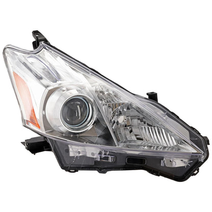 Headlight for Toyota Prius V (2012–2014) Passenger Side Halogen