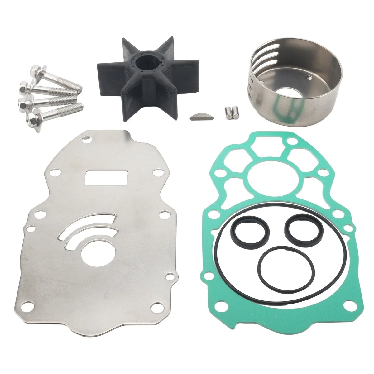 Water Pump Service Kit for Yamaha Outboard (6CE-W0078-00, 6CE-W0078-01)