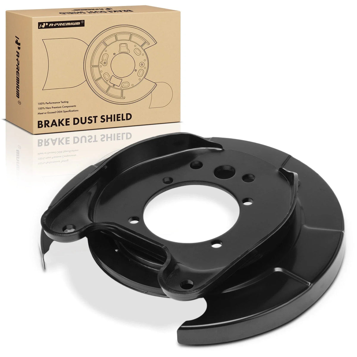 Rear Passenger Brake Dust Shield for Nissan Frontier, Xterra (2005–2020)
