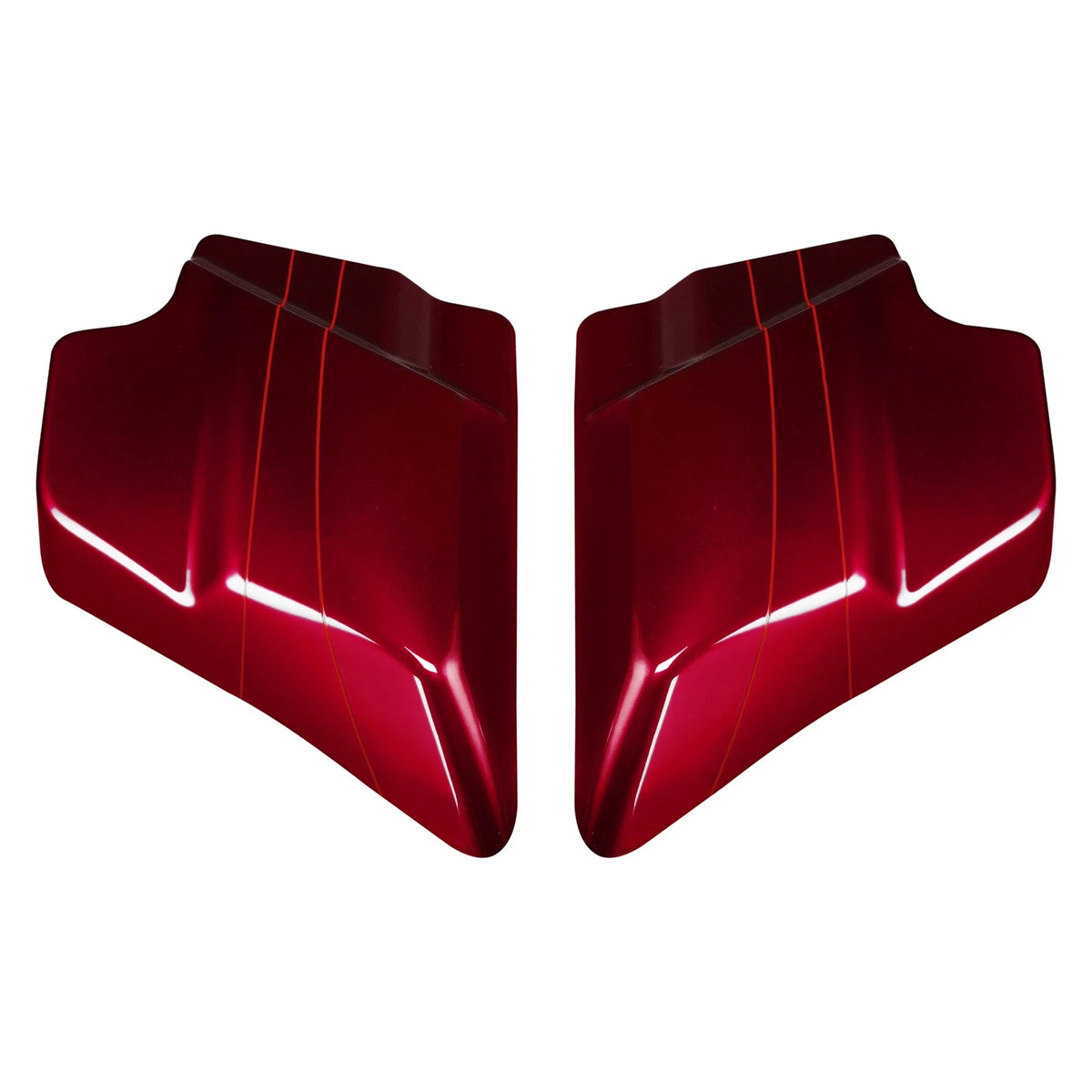 Side Cover Panel - Velocity Red Sunglo for Harley Electra Road Glide 2009-2024