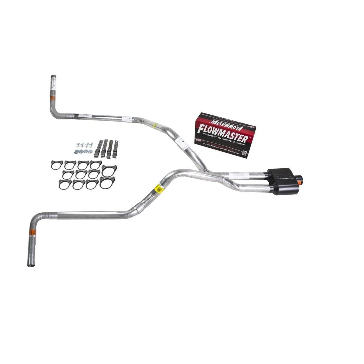 Dual Exhaust System for F150 (2007–2013) - 2.5" Flowmaster Super 10 Side Exit