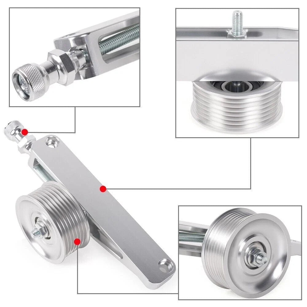 AC PS Eliminator Pulley Kit for Honda Acura K20 K24 (2002-2006)