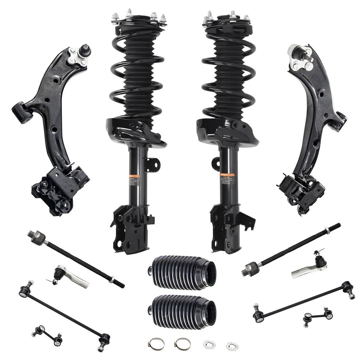 Front Struts Control Arms Sway Bars Kit for Honda CR-V (2007–2011)