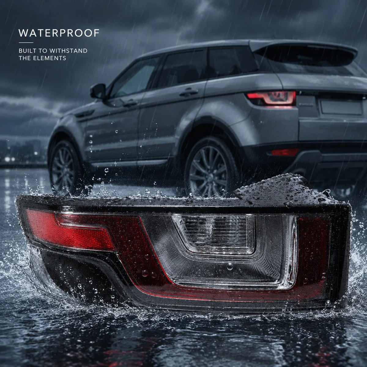 Left Driver Side Tail Light Brake Lamp for Land Rover Range Rover Evoque (2016–2018)