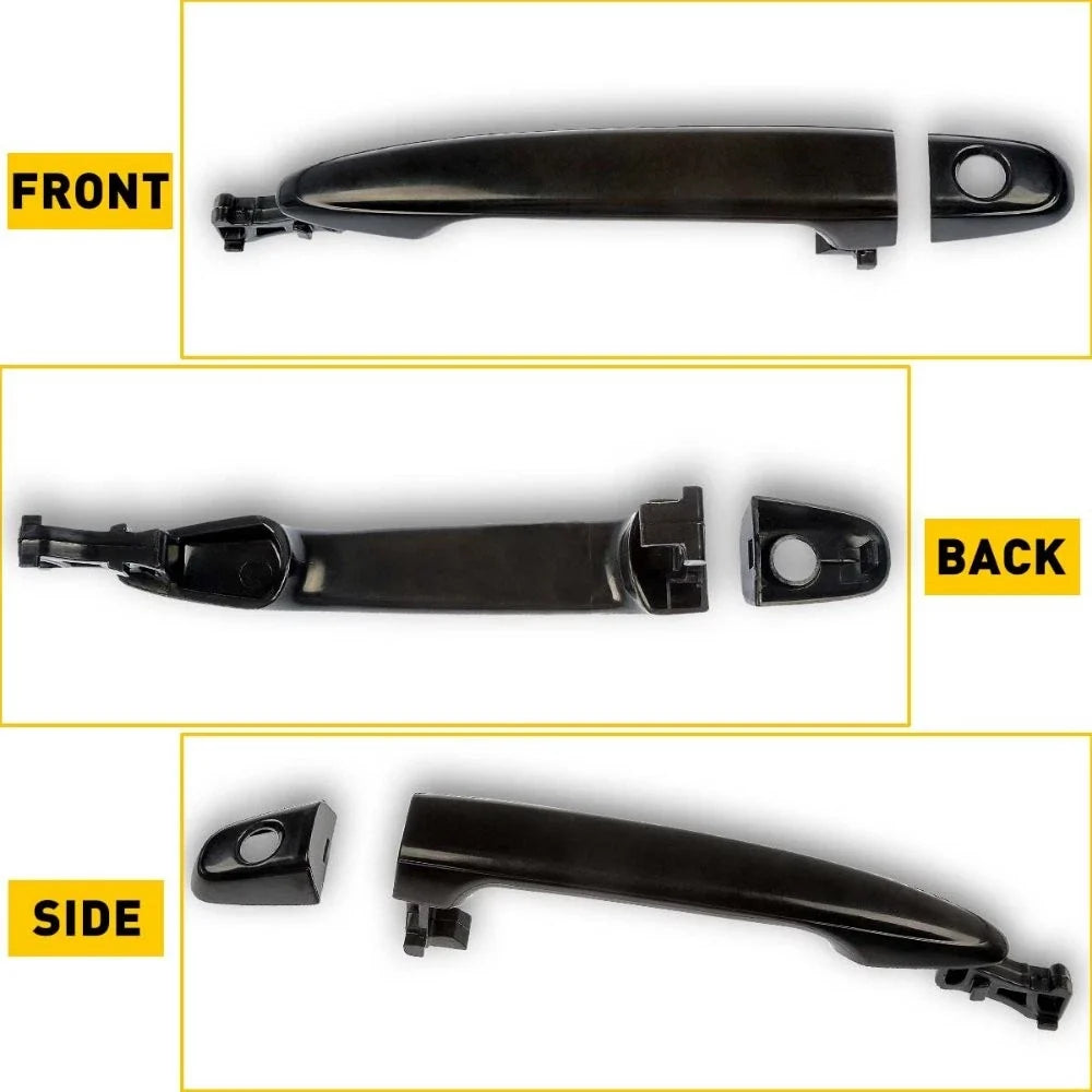 Exterior Door Handle Set of 4 for Toyota Camry (2007–2011)