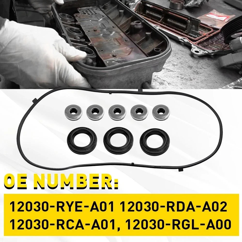 Valve Cover Gasket Kit for Acura TL MDX (2003–2009) 3.2L 3.5L V6