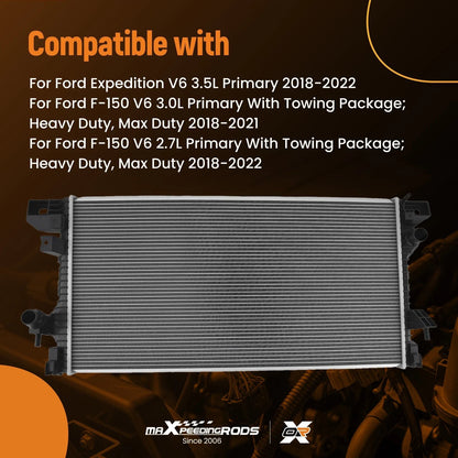 Radiator Aluminum for Ford F-150 Expedition 2017-2022 CU13718