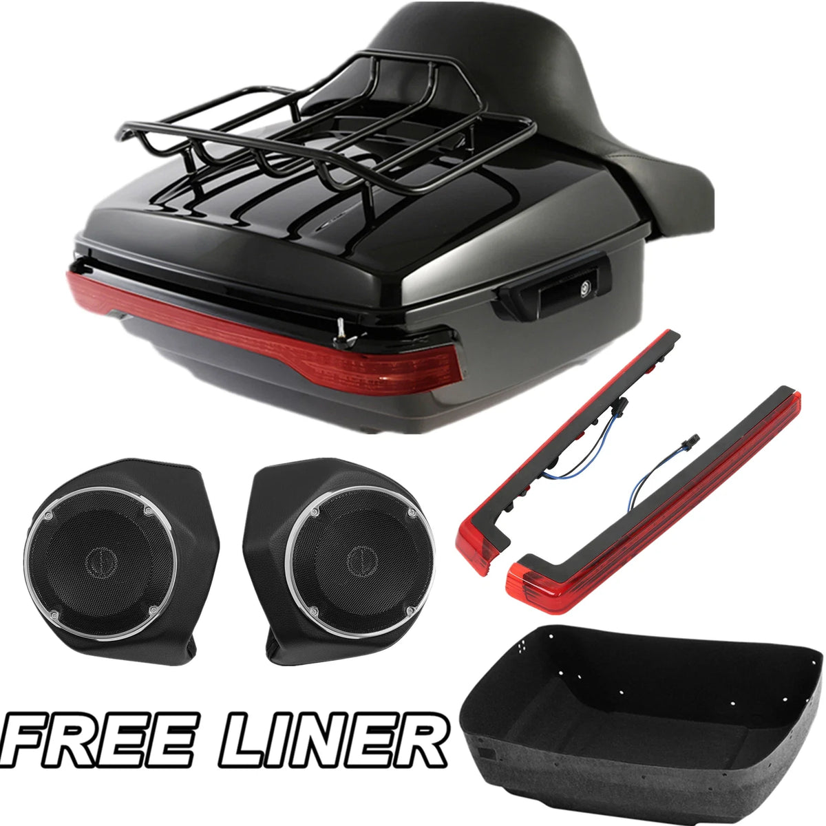 LED Speakers with Lights for Harley Electra Road Glide 2014–Present