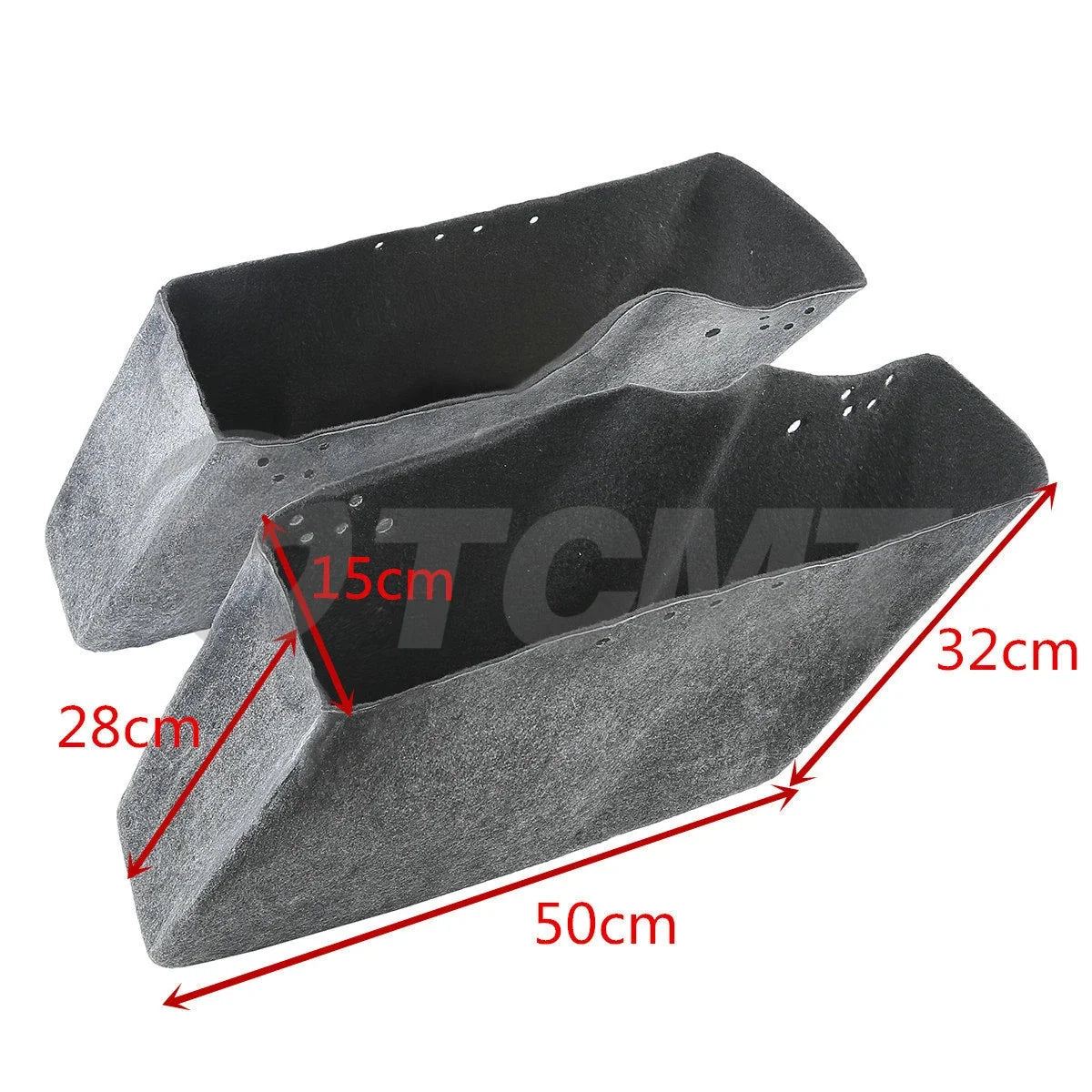 Drop-in Saddlebag Carpet Liners for Harley Touring (1994–2013)