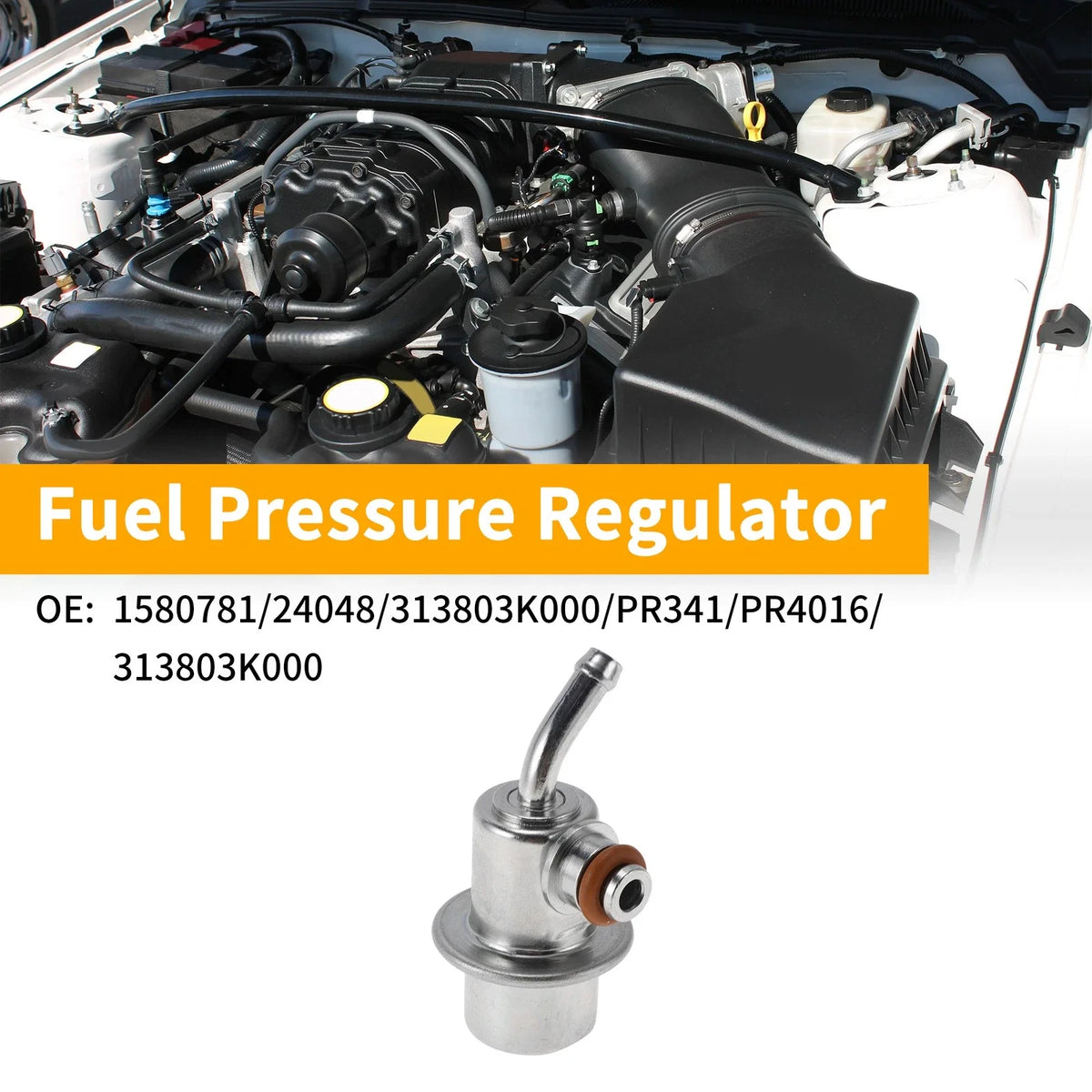 Fuel Pressure Regulator No. 1580781 for Kia Rio 1.6L (2005)