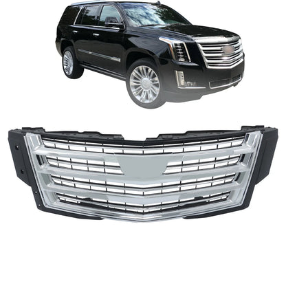 Front Upper Grille Molding in Chrome for Cadillac Escalade 2015–2020