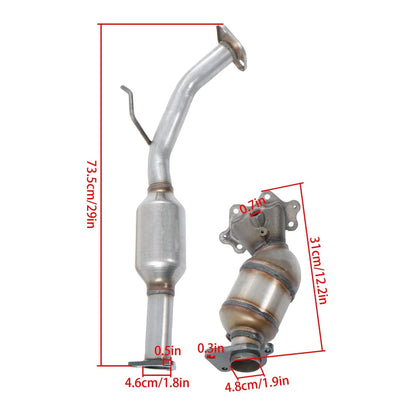 Catalytic Converter for Honda Civic Hybrid 1.3L L4 (2006–2011)