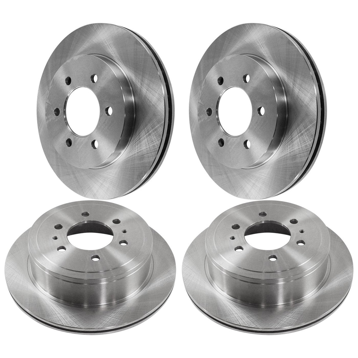 Front & Rear Brake Discs for Ford F-150, Lincoln Mark LT (04-08)