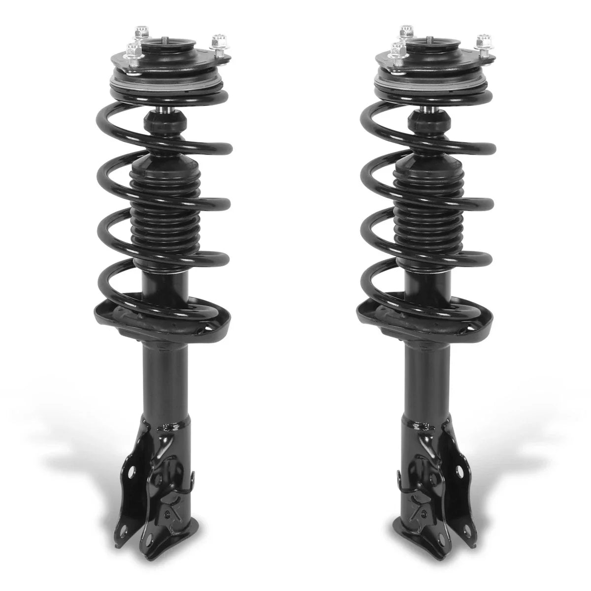 Complete Front Struts Assembly Set w/Coil Springs for Honda Civic Coupe (2006–2011)