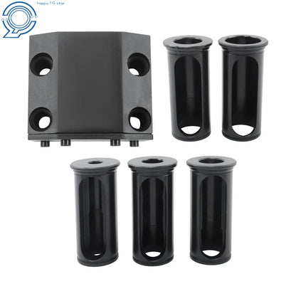 1-1/2" CNC Lathe Turret Tool Block BOT20 + 5 Reduction Sleeves
