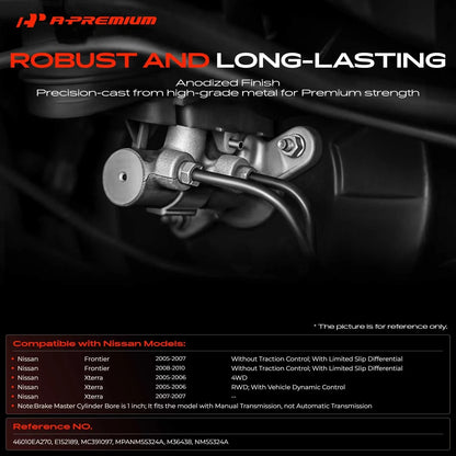 Brake Master Cylinder with Reservoir for Nissan Frontier (2005-2010)