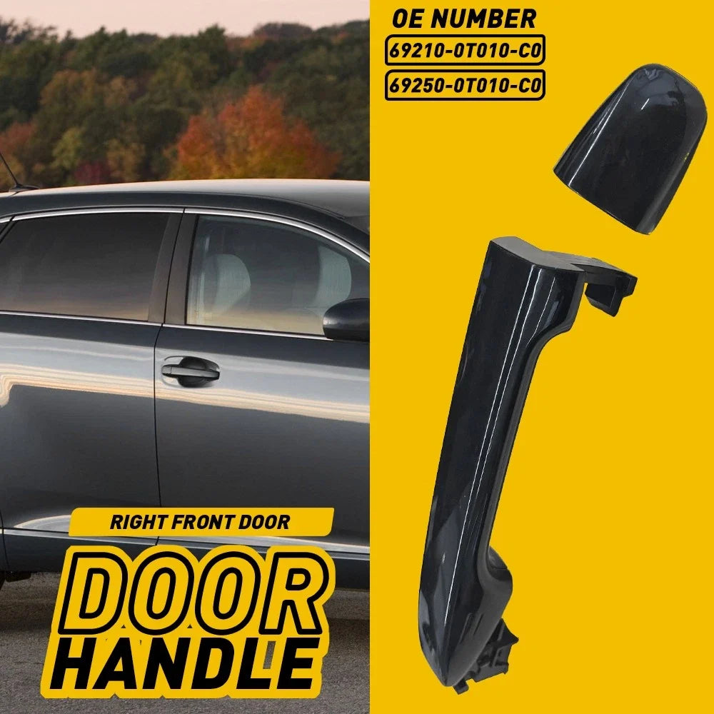 Front Right Exterior Door Handle for Toyota Sienna (2011–2016) / Venza (2009–2012)