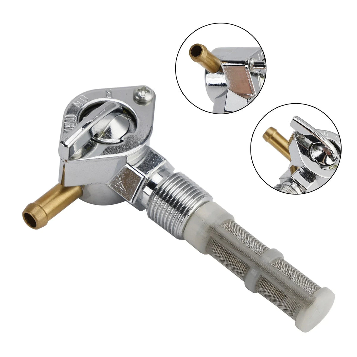 Petcock Gas Tank Fuel Cock Valve for Electra Glide FLB FLFB FLHB (1966-1969)