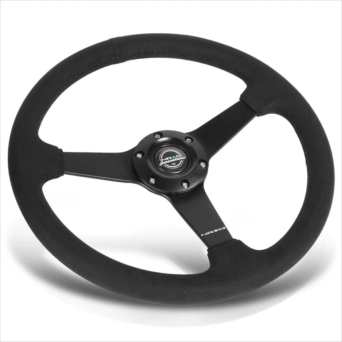 RST-037MB-SA 350mm 1" Deep Dish Racing Steering Wheel for NRG Innovations