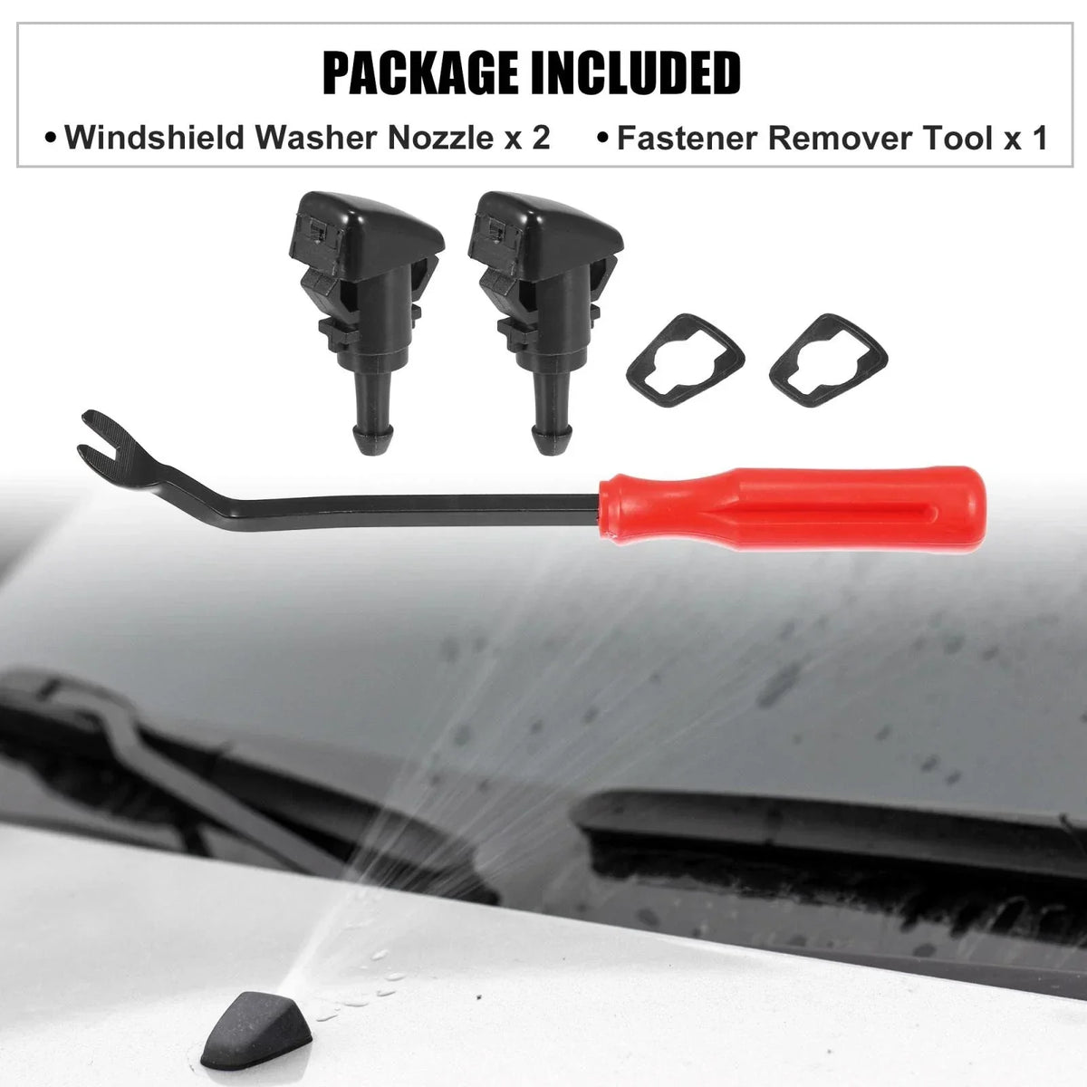 Windshield Washer Nozzles for Dodge Ram (2009-2010) - 5 Front Jets