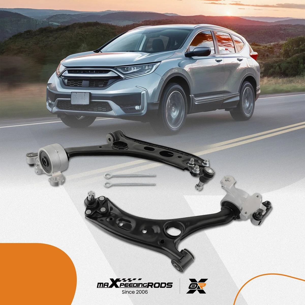 2X Front Lower Control Arm Assembly for Honda CR-V (2017–2021)