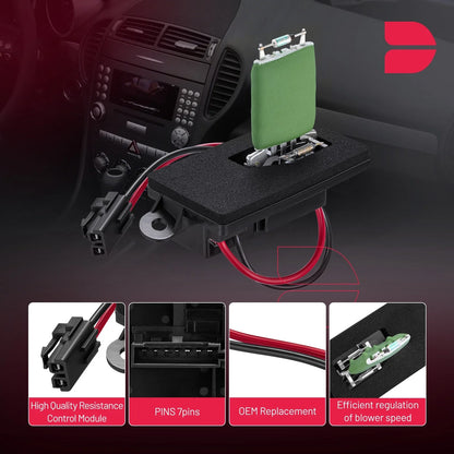 Heater Blower Motor Resistor for Chevrolet Silverado 2500 HD (2001–2007)