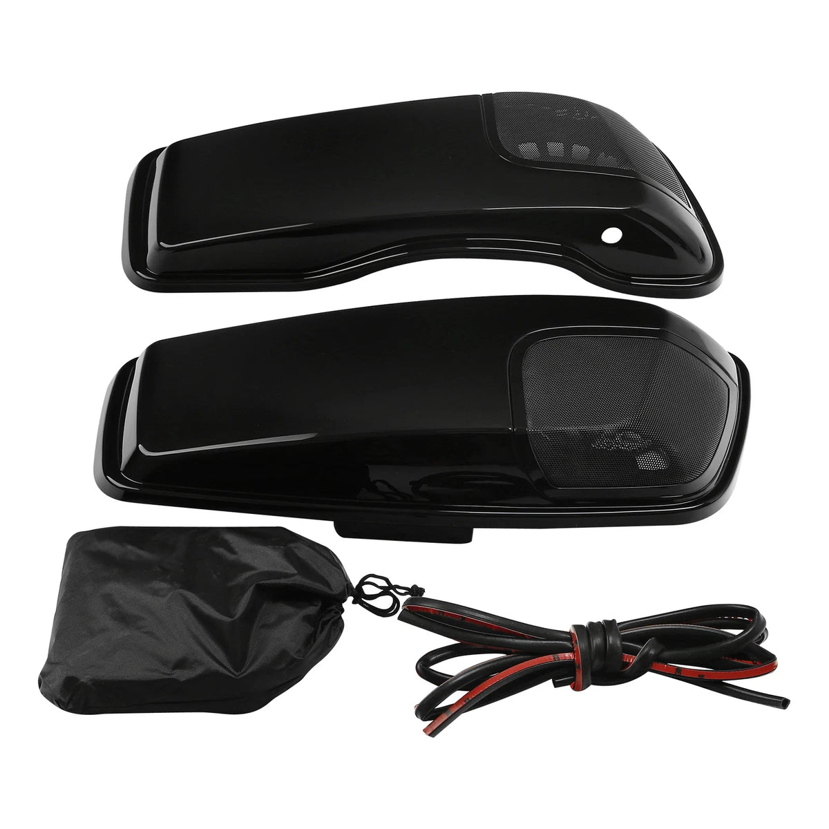 Saddlebag Lids with 5" x 7" Speaker Openings for Harley Touring (2014–Present)