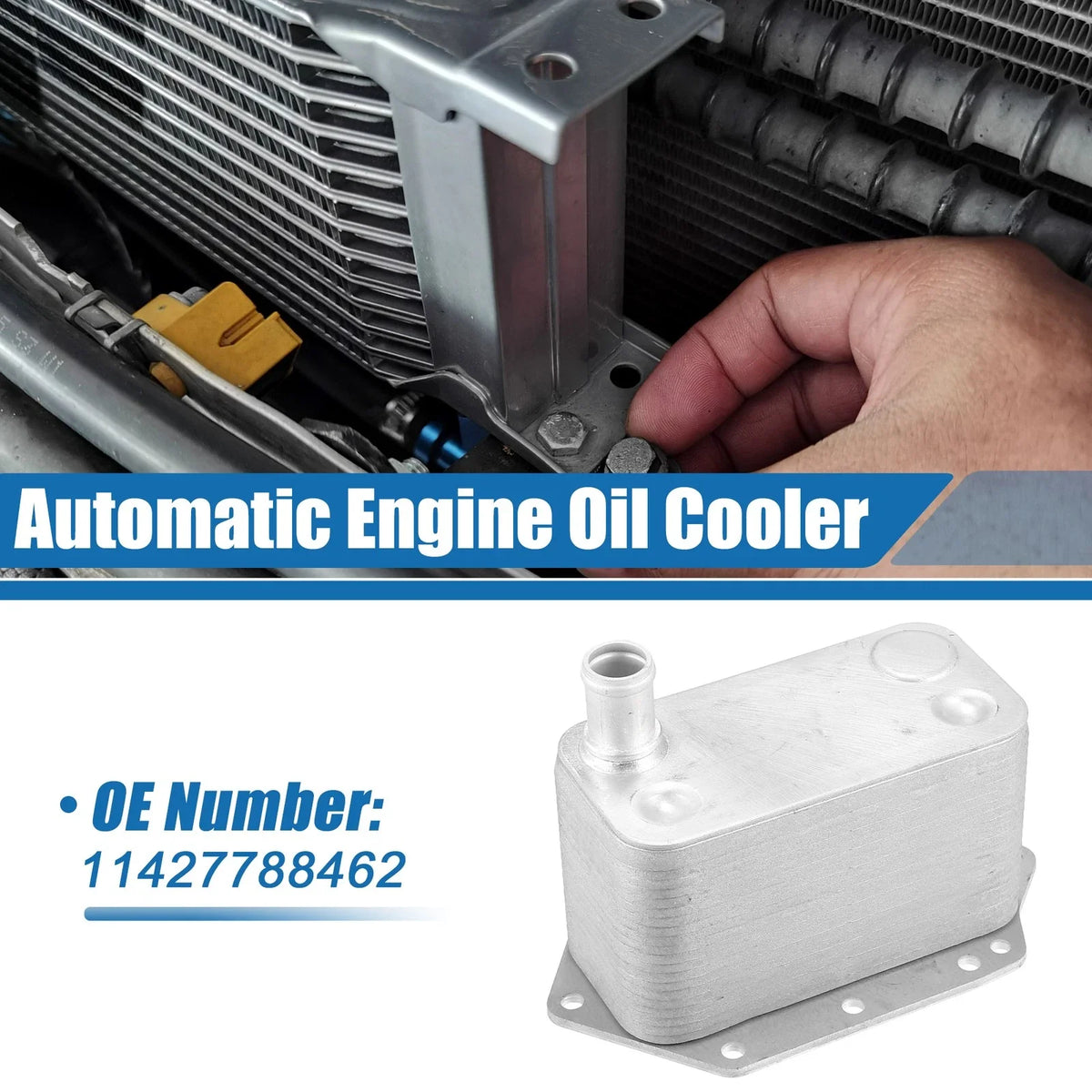 Automatic Engine Oil Cooler No. 11427788462 for BMW X5 (2009–2013)