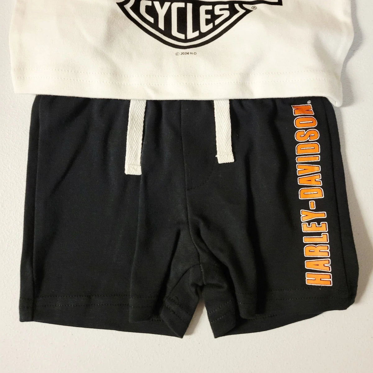 Knit Raglan T-Shirt & Shorts Set for Baby Boys - Harley-Davidson