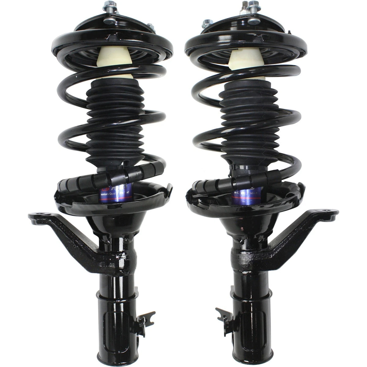 2X Fully Loaded Strut Set for Coupe Sedan