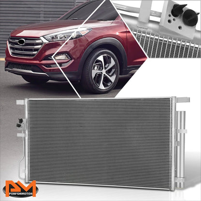 OE Style Aluminum A/C Condenser for Hyundai Tucson 2.0L (2016-2018)