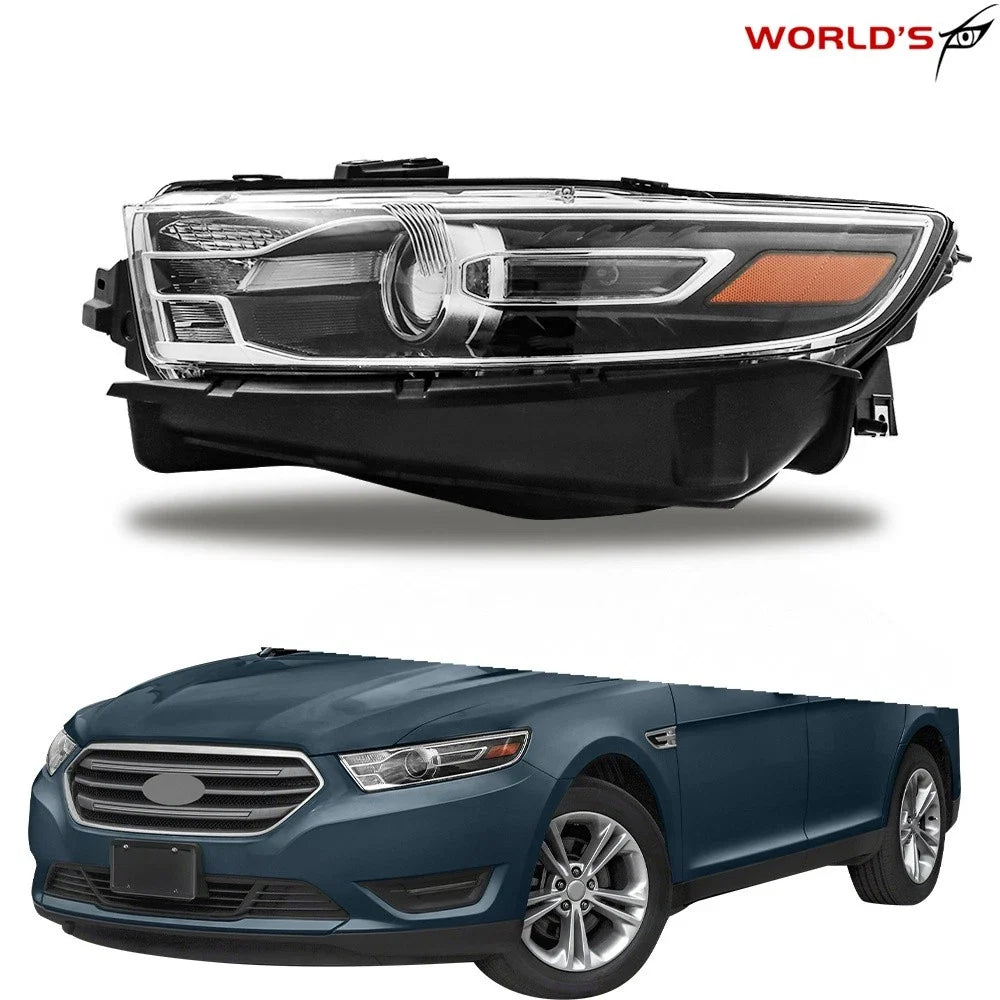 Left Halogen Projector Headlight Assembly for Ford Taurus (2016–2019)