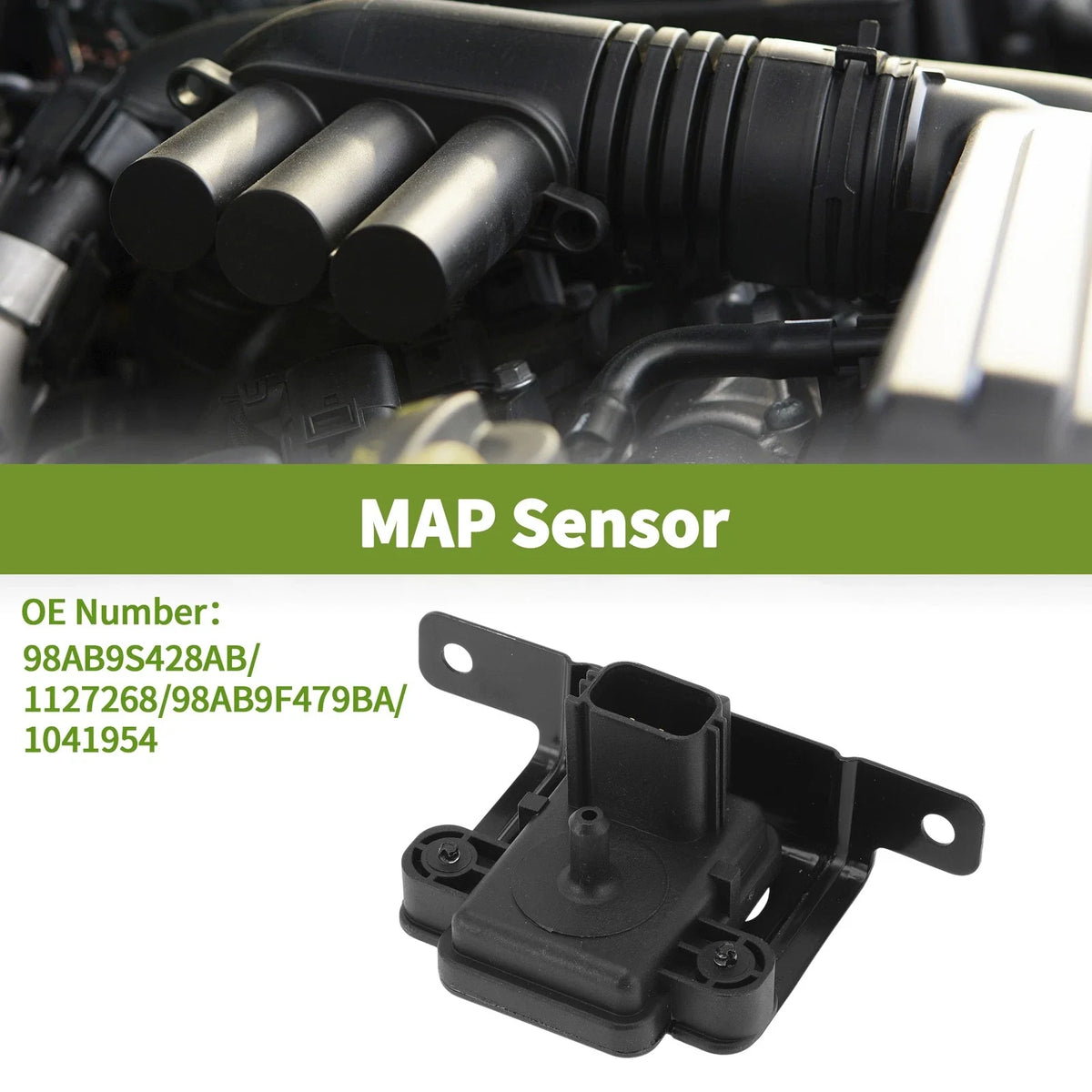 Manifold Pressure Sensor for Ford Focus Saloon (03–04) No.98AB9S428AB
