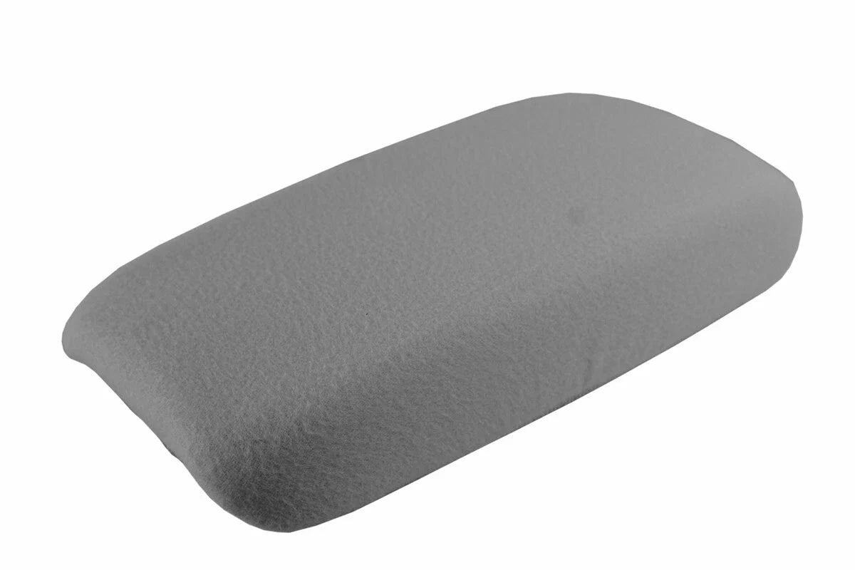 Fleece Console Lid Armrest Cover for Honda Civic (2006–2011) Gray