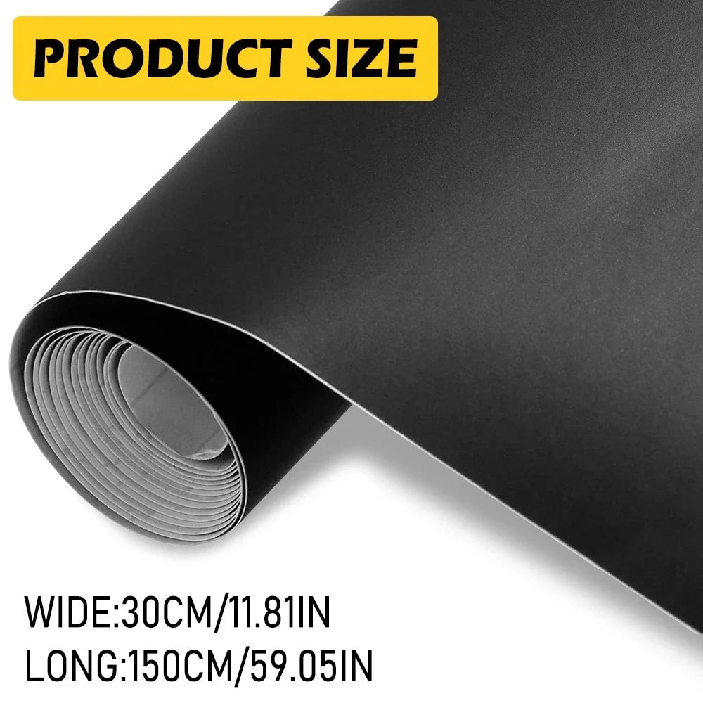 Bubble Free Satin Black Matte Vinyl Wrap Sticker Film for DIY